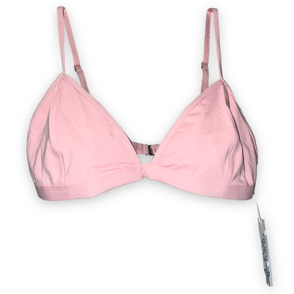 NEW Quint Soul Pink Blush Bikini Top Women’s Size Large